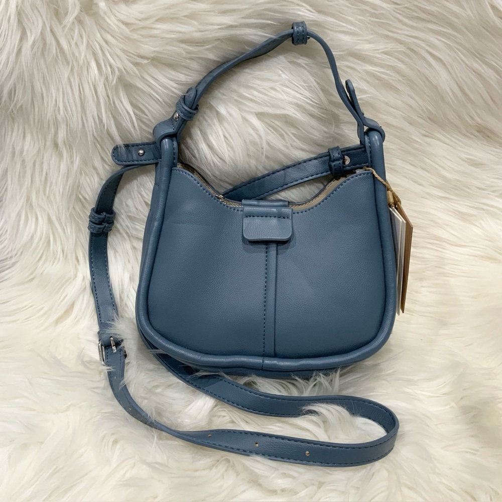 Elegant Blue Women's Shoulder Bag